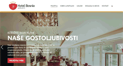 Desktop Screenshot of bosniahotels.com